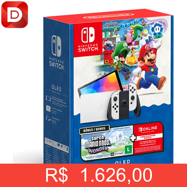 Foto do produto Nintendo Switch Oled