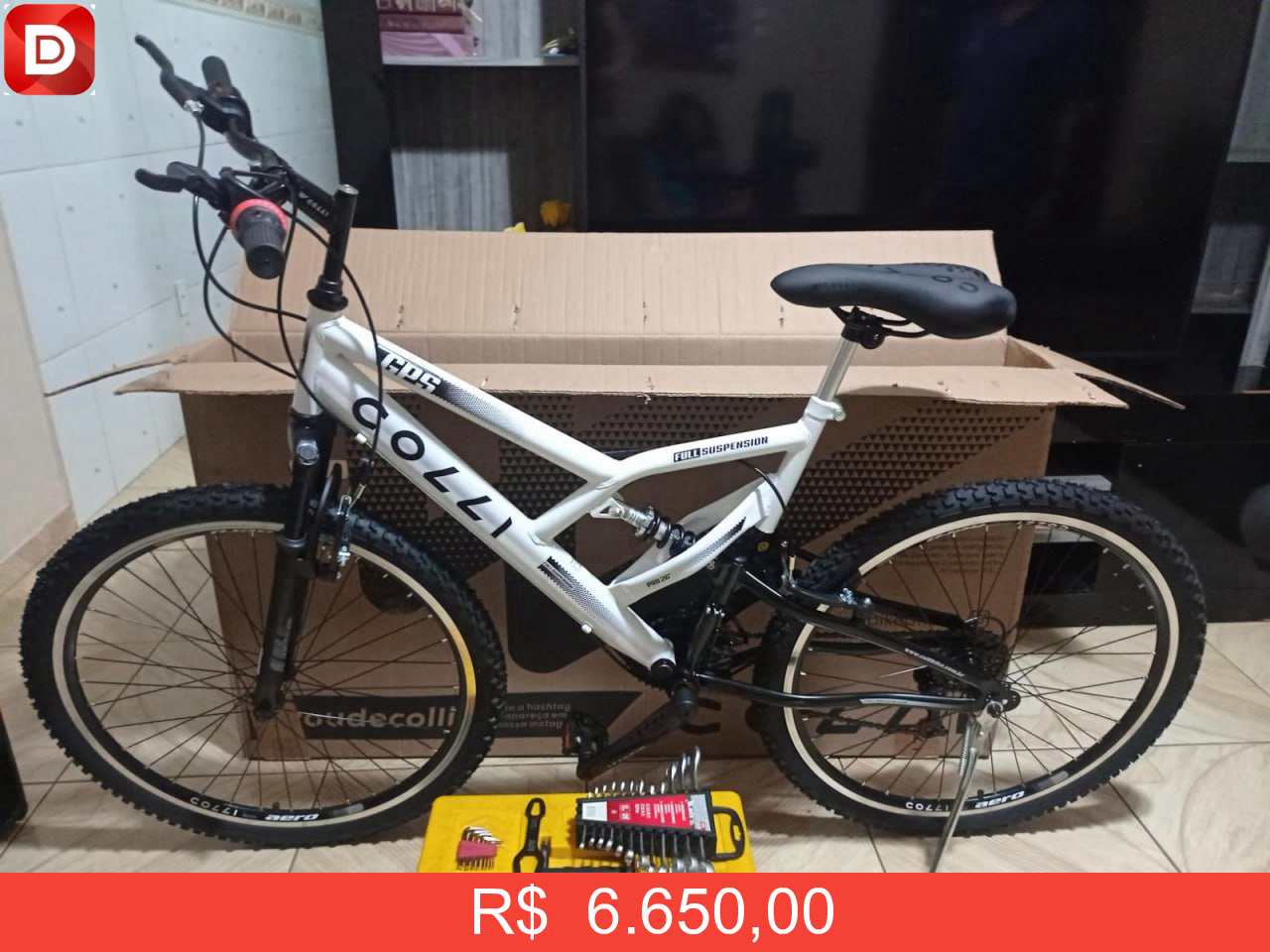 Foto do produto Colli Bike Bicicleta GPS 148