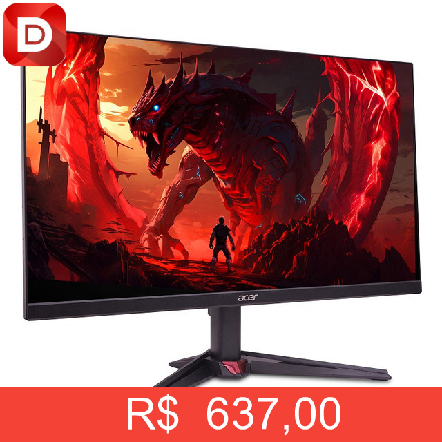 Foto do produto Monitor Gamer Acer Nitro 23.8”