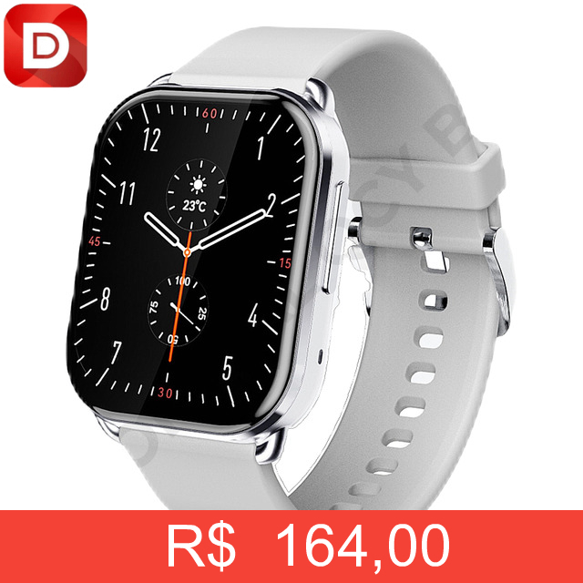 Foto do produto Relógio Smartwatch Qcy Watch Gs S6