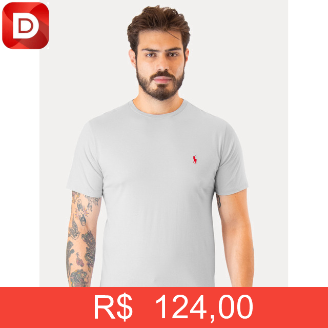 Foto do produto Camiseta Ralph Lauren Custom Slim Fit