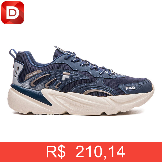 Foto do produto Tênis Fila Street Fit 2 Urbano Retrô Streetwear