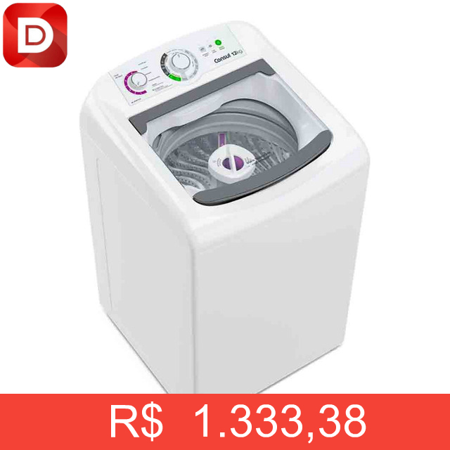 Foto do produto Lavadora De Roupas Consul 12kg