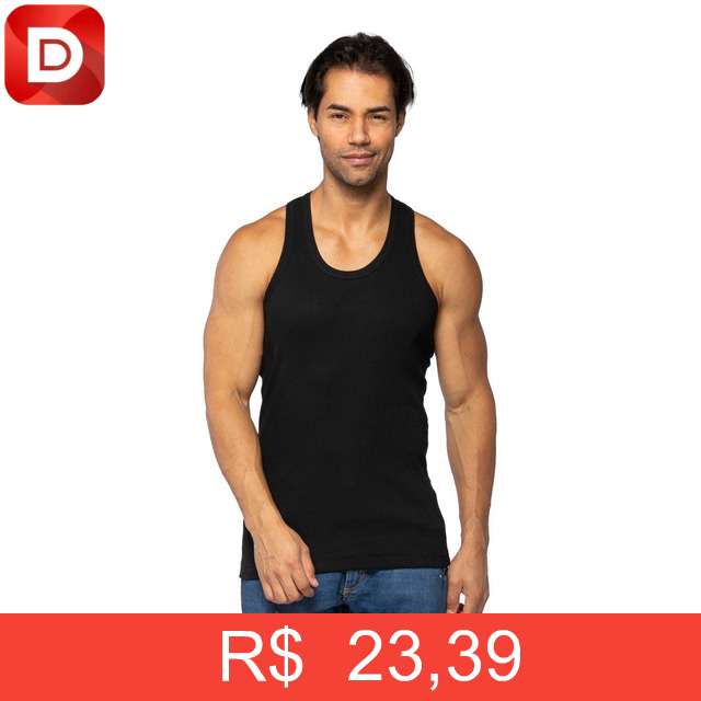 Foto do produto Regata Masculina Lisa