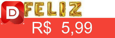 Foto do produto Kit Balões Metalizados Feliz Aniversário