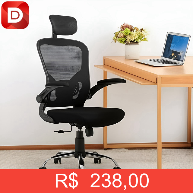 Foto do produto Cadeira de escritório Mesh ergonômica Presidente Best Pathon fly X11