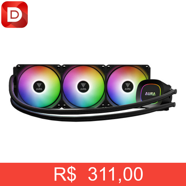 Foto do produto Water Cooler Gamdias Aura Gl360 Lite