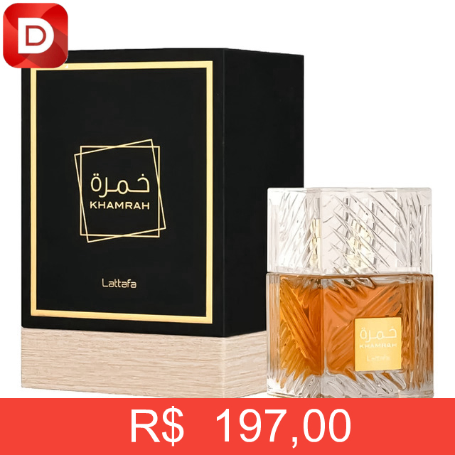 Foto do produto Perfume Árabe Lattafa Khamrah EDP