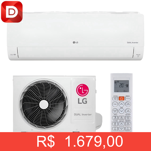 Foto do produto Ar Condicionado LG Dual Inverter Voice