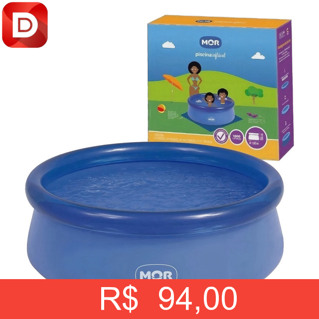 Foto do produto Piscina redonda inflável Splash Fun