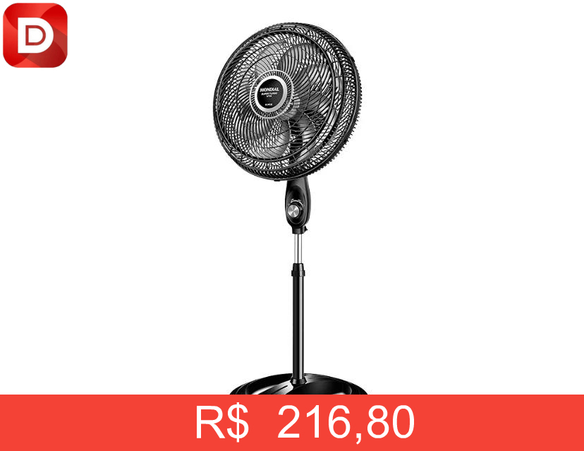 Foto do produto Mondial Ventilador Coluna Turbo 8 Pás