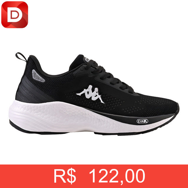 Foto do produto Tênis Kappa Pulse Rx Corrida Conforto