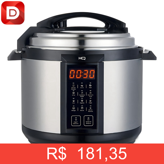 Foto do produto Panela De Pressão Elétrica Multi Digital Hq 5l Inox