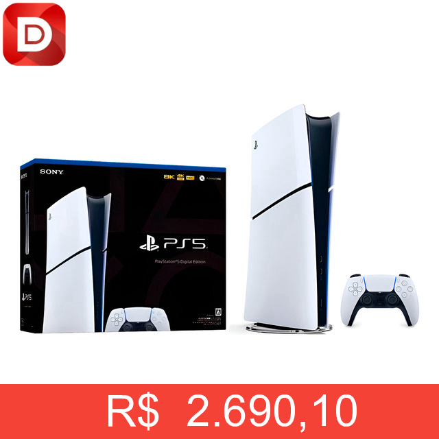 Foto do produto Console Sony Playstation 5 Slim
