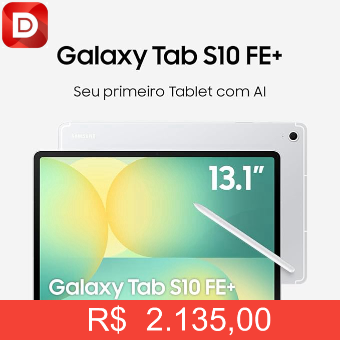 Foto do produto Samsung Tablet Galaxy Tab S10 FE