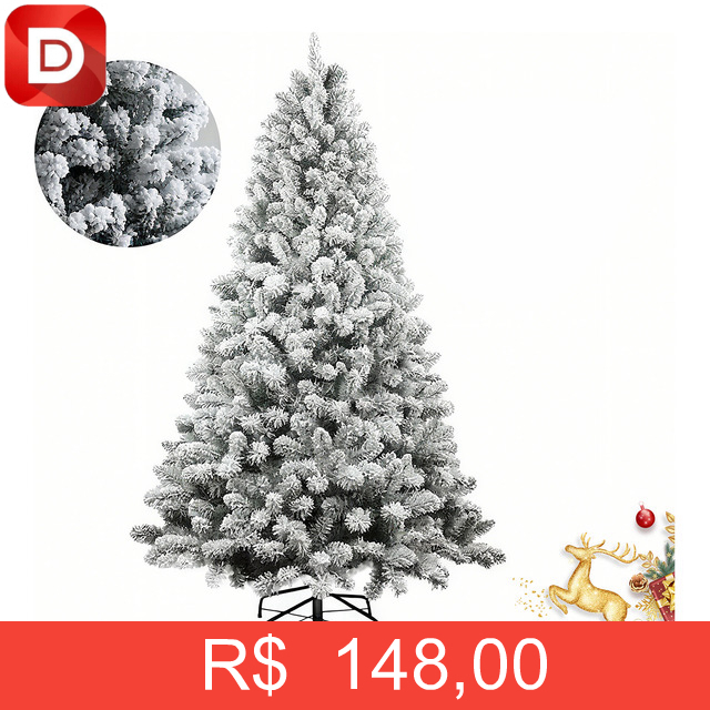Foto do produto Árvore De Natal Cor Nevada