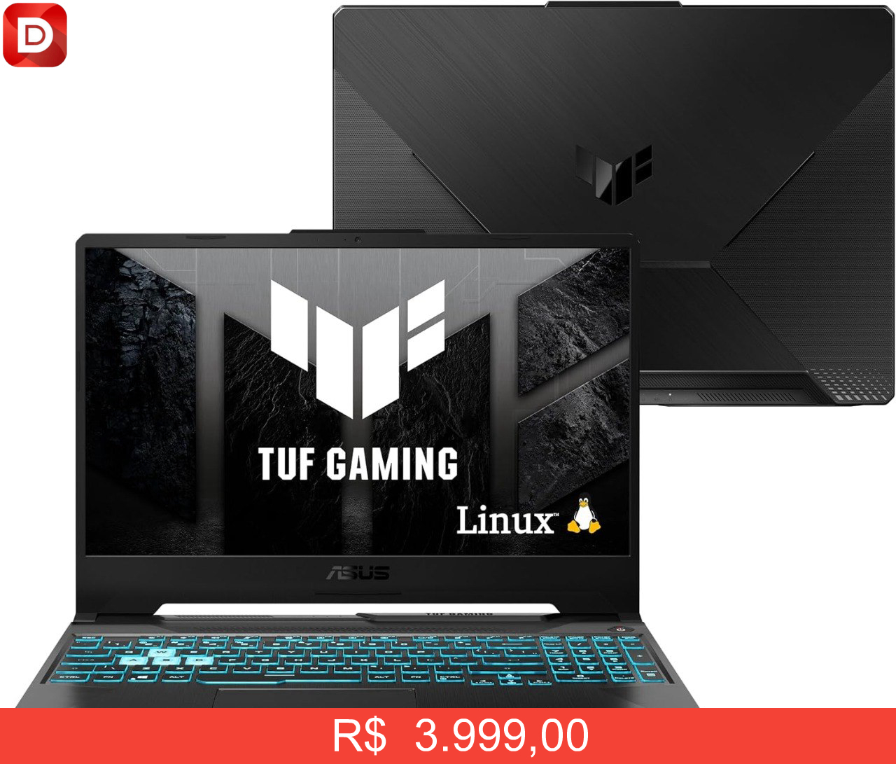 Foto do produto Notebook ASUS TUF Gaming A15