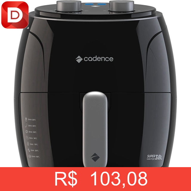 Foto do produto Fritadeira Sem Óleo Super Cook Fryer