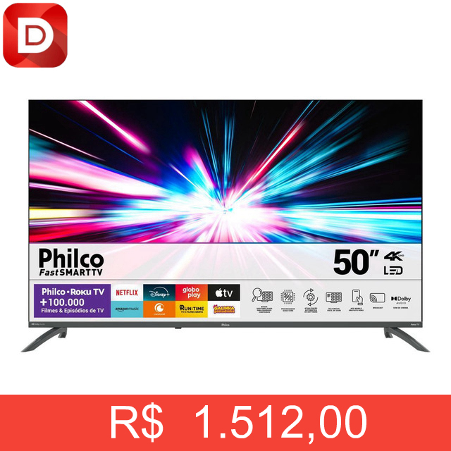 Foto do produto Smart TV Philco 50