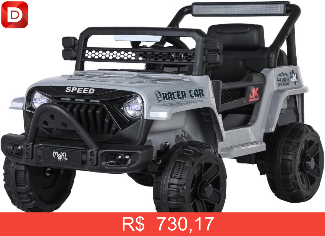 Foto do produto Carrinho Elétrico Infantil Mini Jipe Ride On 12v