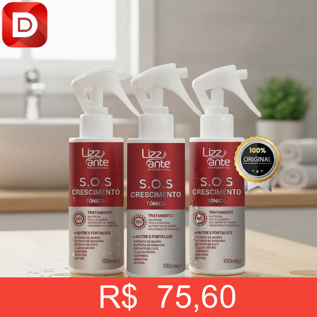 Foto do produto Tônico Sos Crescimento