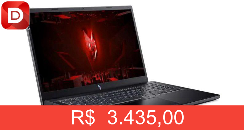 Foto do produto Notebook Gamer Acer Nitro V15