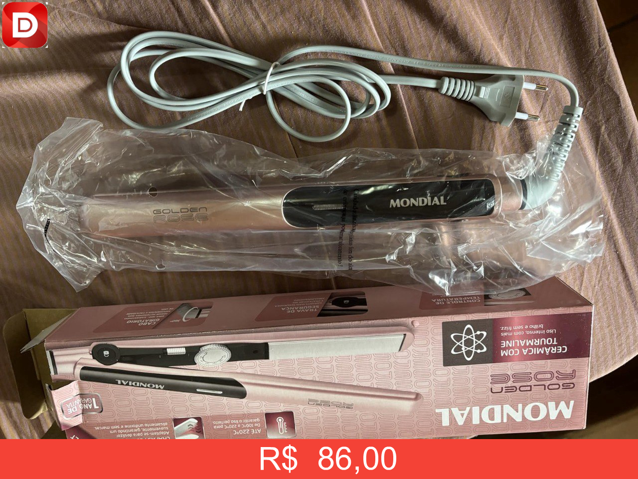 Foto do produto Mondial Prancha Alisadora