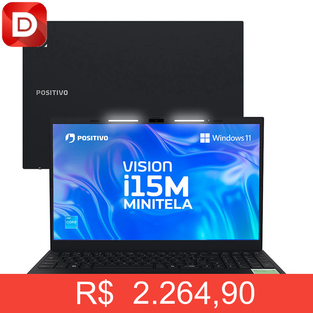 Foto do produto Notebook Positivo Vision I15M