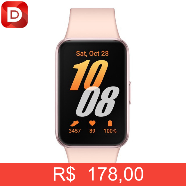 Foto do produto Smartwatch Samsung Galaxy Fit3