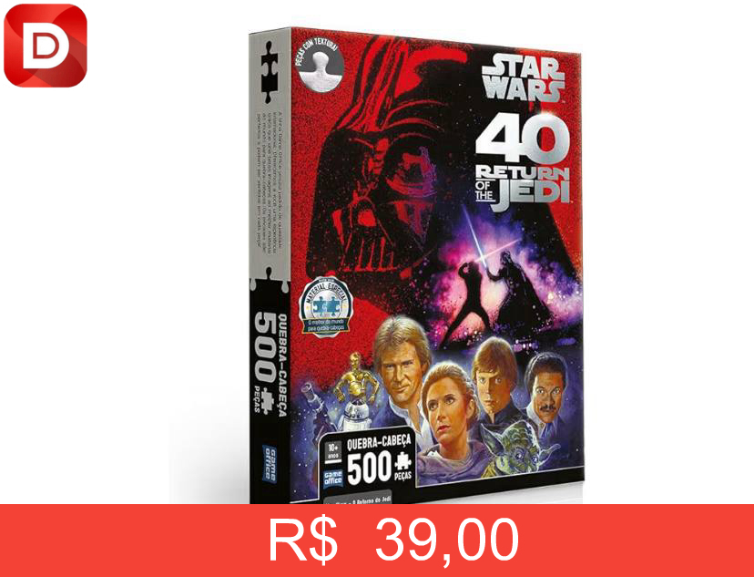 Foto do produto Toyster - Quebra-cabeça: O Retorno de Jedi