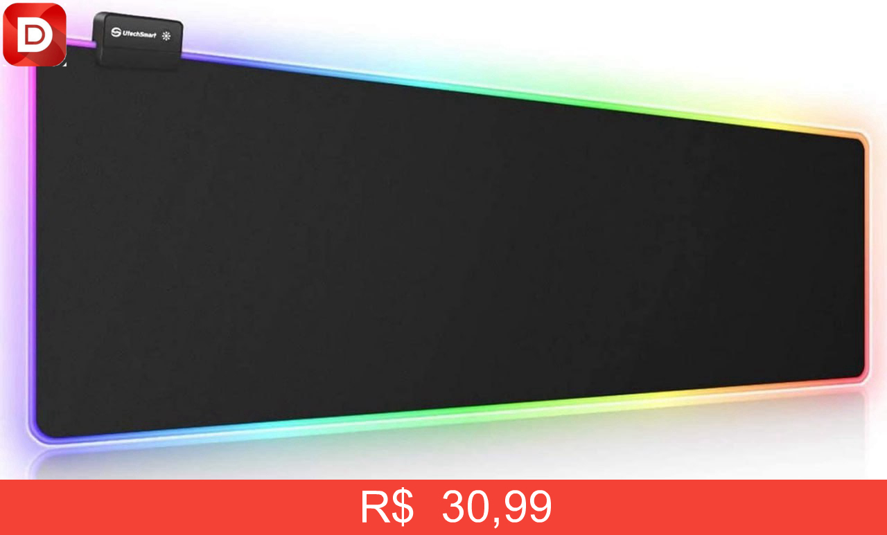 Foto do produto Mouse pad para jogos RGB