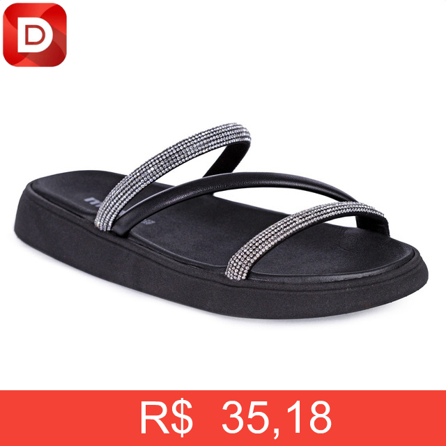 Foto do produto Sandalia Papete Moleca Feminina