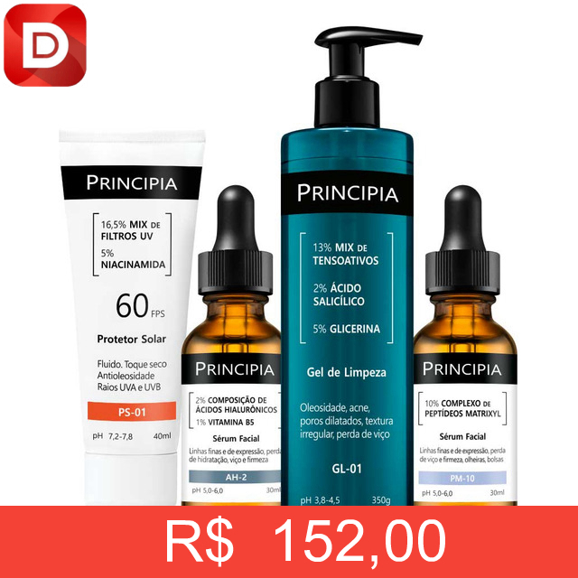 Foto do produto Principia Kit Antissinais Essencial