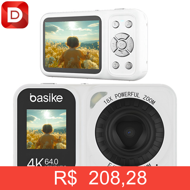 Foto do produto Câmera Digital 4k Ultra Hd