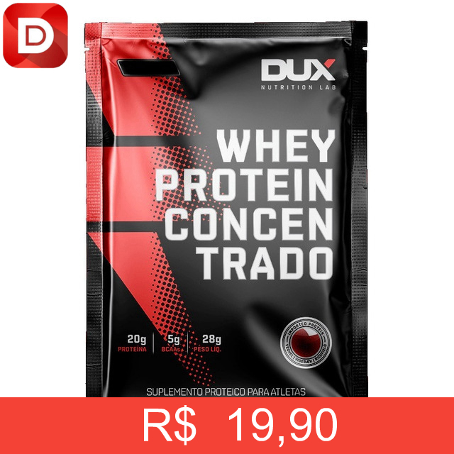 Foto do produto Sachê Whey Protein Concentrado Dux Nutrition