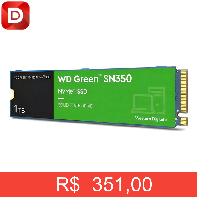 Foto do produto SSD Western Digital Wd Green