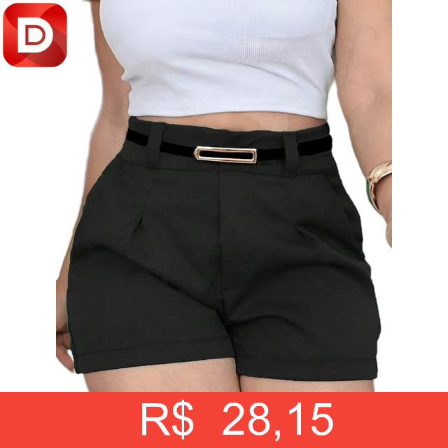 Foto do produto Short Alfaiataria Feminino