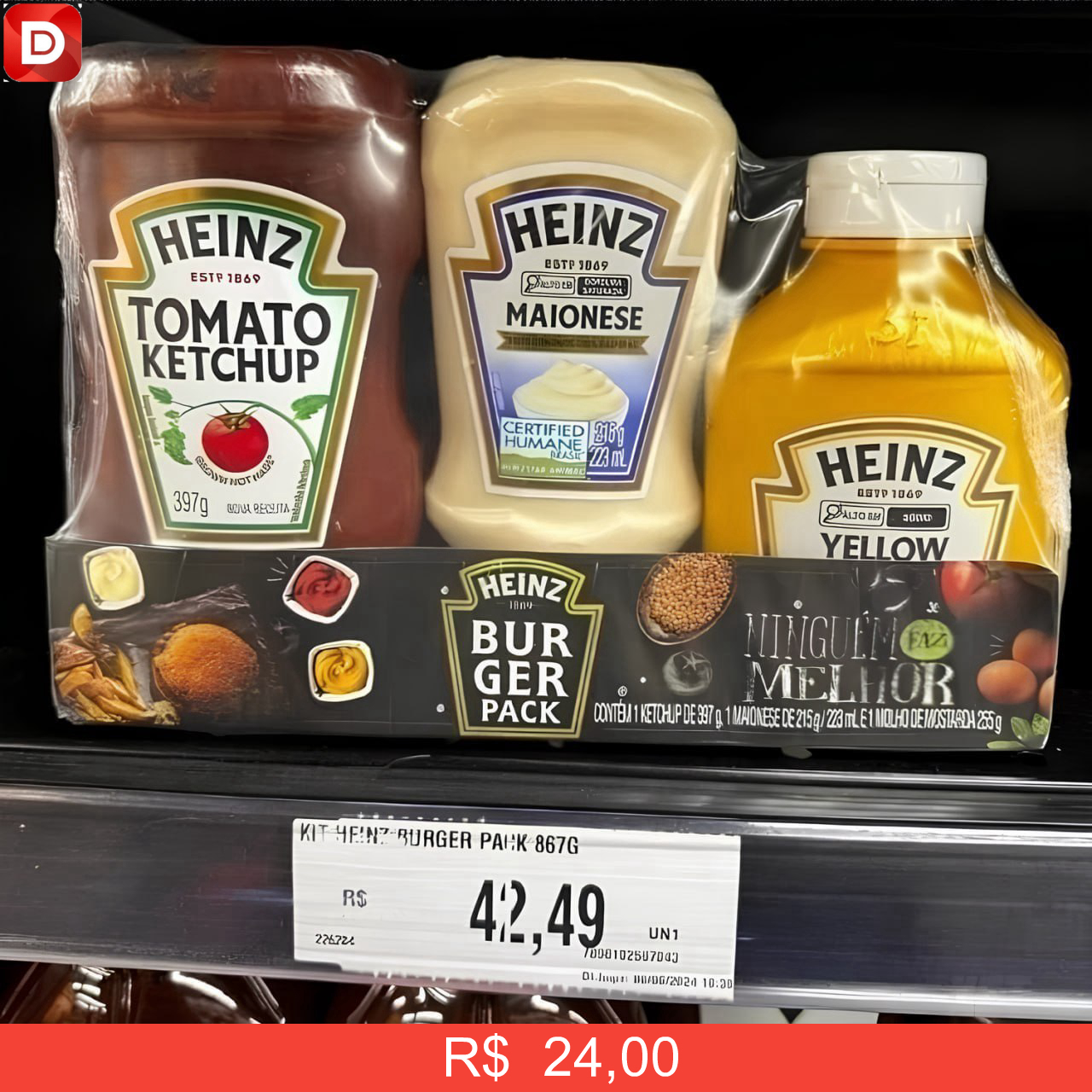 Foto do produto Heinz Pack