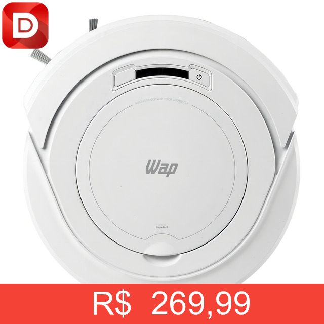 Foto do produto WAP Aspirador de Pó Robô ROBOT W90 3 em 1