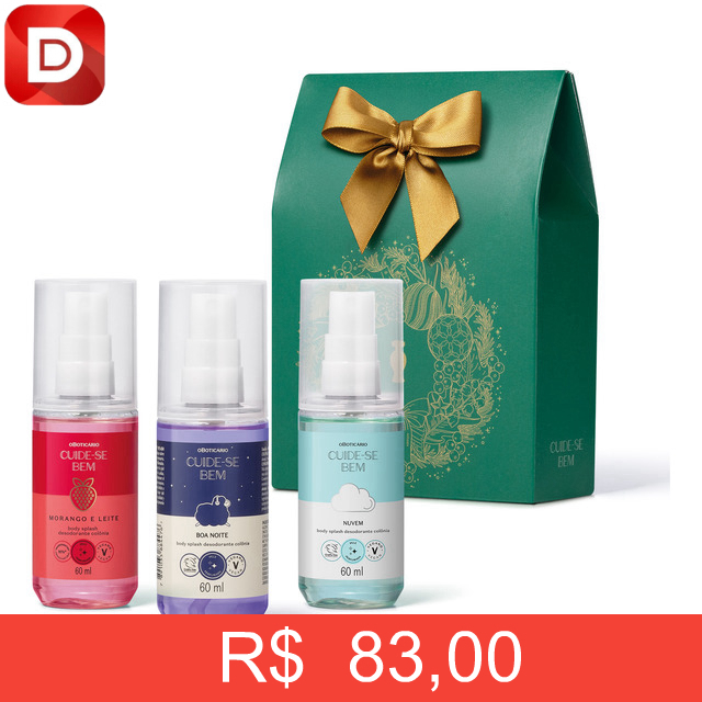 Foto do produto Kit Presente Mini Splashes