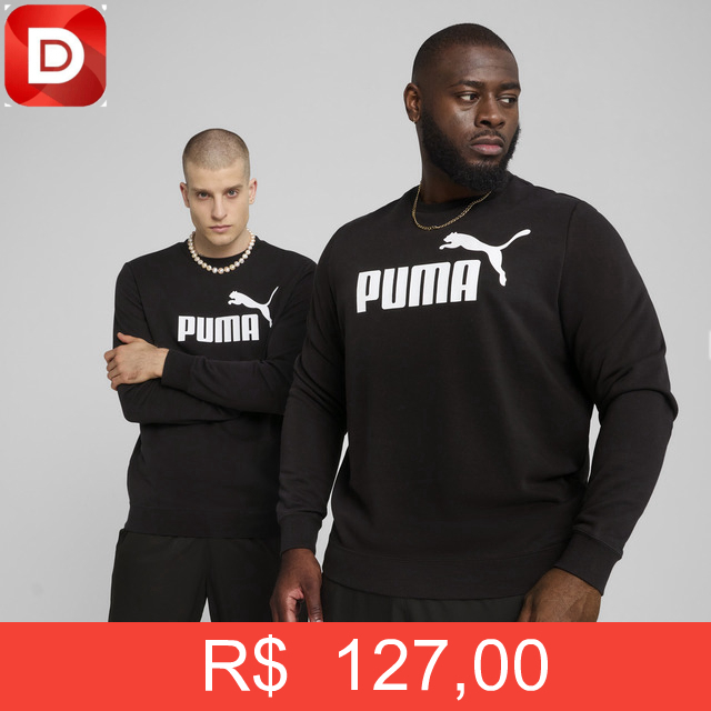 Foto do produto Blusa De Moletom Essentials Puma