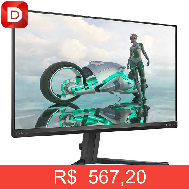 Foto do produto Monitor Gamer Philips Evnia 24