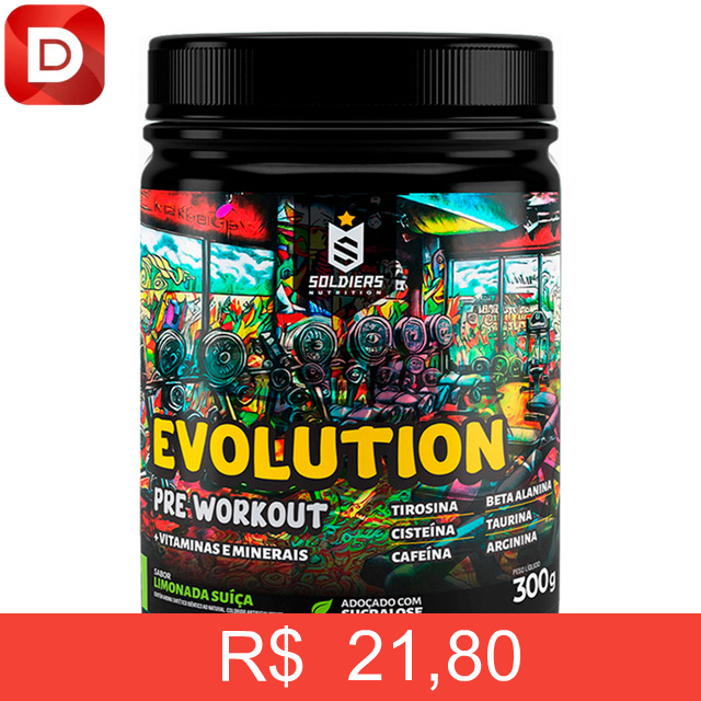Foto do produto Pré-treino Evolution Workout