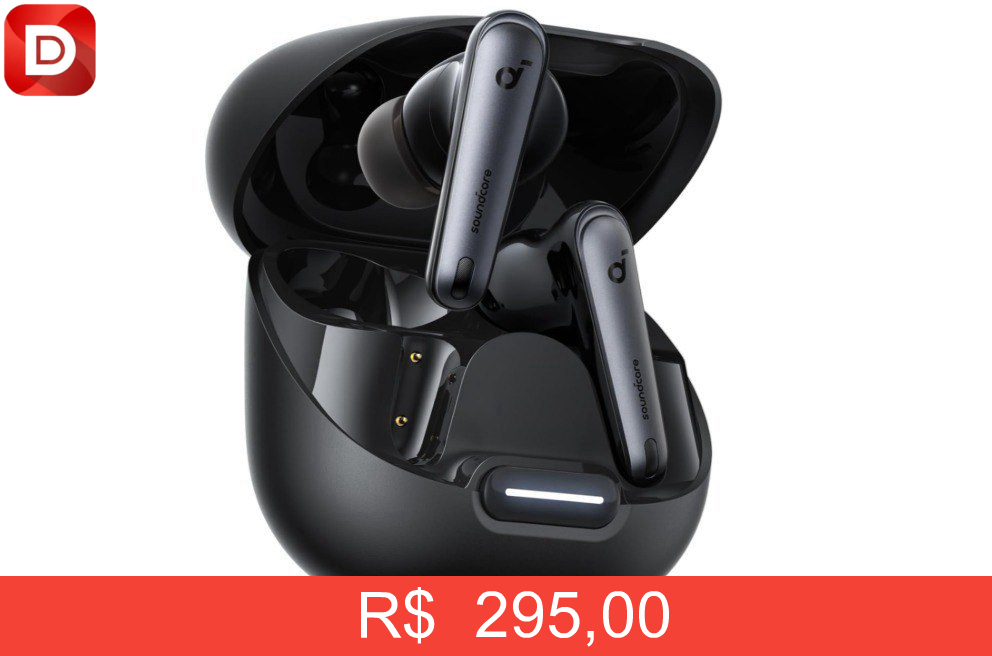 Foto do produto Fones de ouvido Bluetooth Anker Soundcore Liberty 4 NC