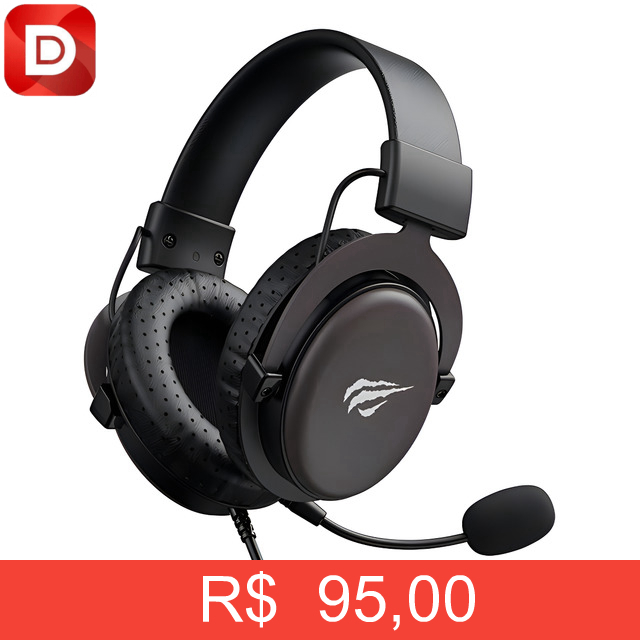Foto do produto Fone de Ouvido Gamer Headset Havit H2015d