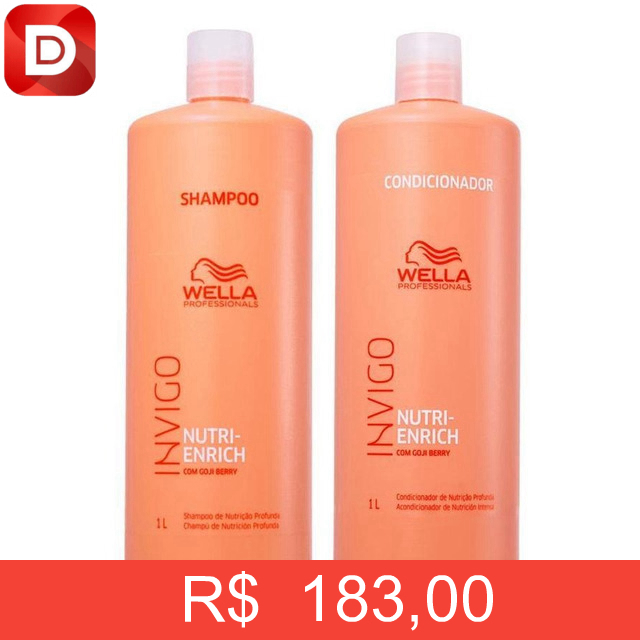 Foto do produto Kit Wella Pro Invigo Enrich