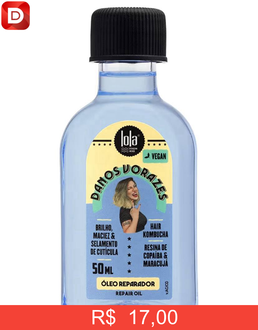 Foto do produto Danos Vorazes Óleo Reparador