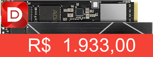 Foto do produto XPG SSD interno para jogos GAMMIX S70 Blade PCIe Gen4 M.2 2280