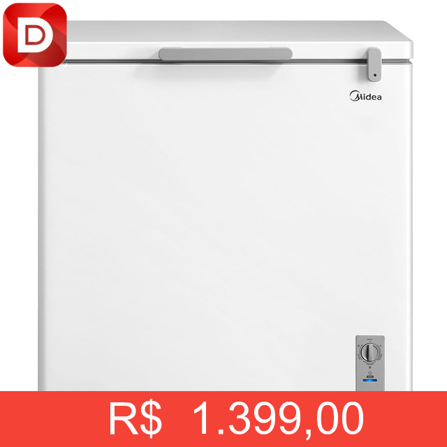 Foto do produto Freezer Horizontal 3 Em 1 Midea