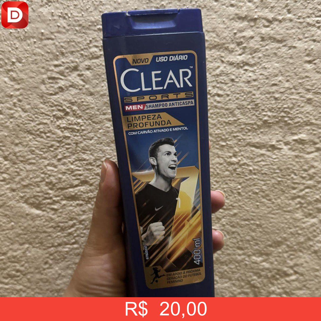 Foto do produto Clear Sports Men Shampoo Anticaspa